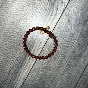 Alex and Ani Brown Beaded Bracelet